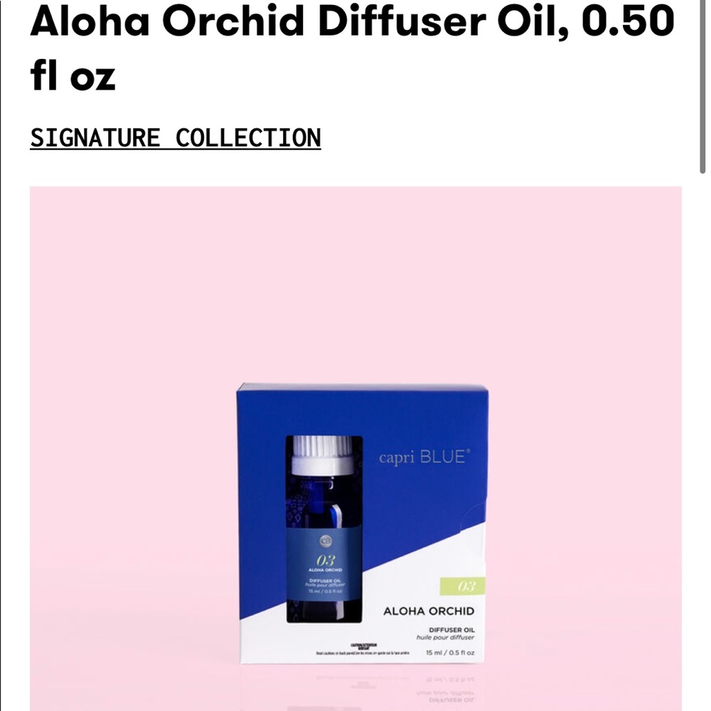 Aloha Orchid Diffuser Oil, 0.50 fl oz